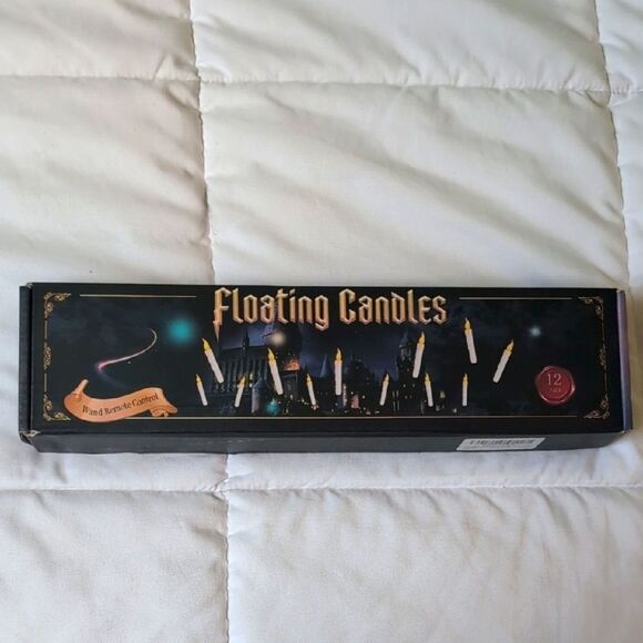 Floating Candles 12 Pack With Wand Remote Control, NEW - Picture 2 of 4